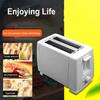 750w Household Baking Toaster 6 Levels Settings Multi-function Automatic Toaster With 2 Slots For 2-3 People