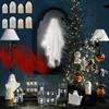 Halloween Ghost Mirror Night Light Halloween Spooky Scary Ghosts Table Mirror LED Ghost Hologram Mirror Decorations