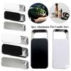 4pcs New Candle Jars Metal Box Refillable Bottles Tea Cans Cosmetic Container Aluminum Tin Jar