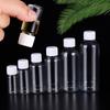10Pcs Travel Bottle Cosmetics Containers Plastic PET Lotion Container Shampoo Liquid Powder