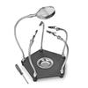 Third Hand Hot AirGun Frame PCB Board Holder HeatGun Stand Helping Hands Soldering Tool 3X LED Magnifying Glass