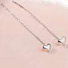 1Pair Tassel Heart Beads Pendants Drop Earrings For Women Hanging Ear Jewelry