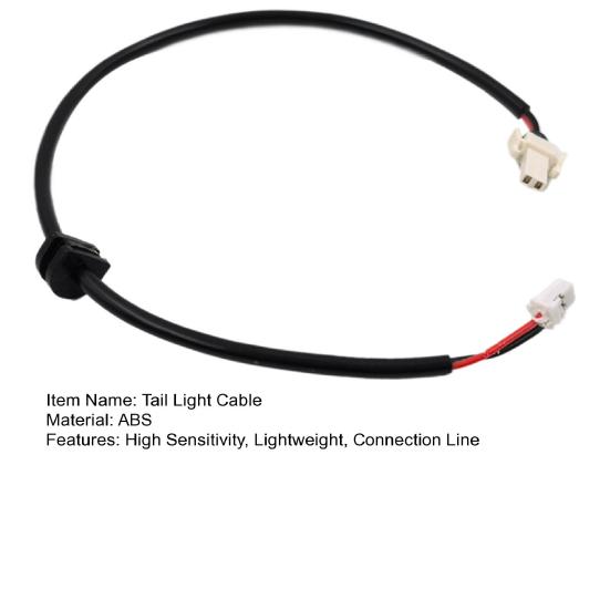 Electric Scooter Tail Light Cable ABS Rear Taillight Connection Line Replacement Part for MAX G2 G30 G30D Electric Scooter Accessory