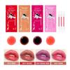 New 3-pack Pocket Cotton Swab Lip Gloss Velvet Matte Portable Durable Waterproof and Sweat-proof Cotton Swab Lipstick