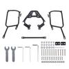 Motorcycle Side Luggage Rack Carbon Steel Stable Structure Storage Bag Frame Bracket Holder for