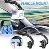 New 1080° Multi-function Sun Visor Universal 360 Degree Rotating Phone Holder Suitable For Any Scene Car Holder - Rotatable And Retractable