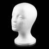 Female Head Model Foam Mannequin Head Hats Glasses Wigs Display Stand for Home Salon Store