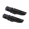 2pcs Motorcycle Front Footpeg Footrest T6063 Aluminum Alloy Anti Slip Rustproof Replacement for Aprilia GPR125