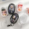 Transparent Storage Box Pouch Mystery Box Keychain Bag Storage Case Thicken Wallet Cute Doll Bag Organization