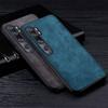 Premium PU Leathe Phone Case for Xiaomi Mi Note 10 Pro Scratch-Resistant Solid Color Cover for Xiaomi Mi Note 10 Lite Case