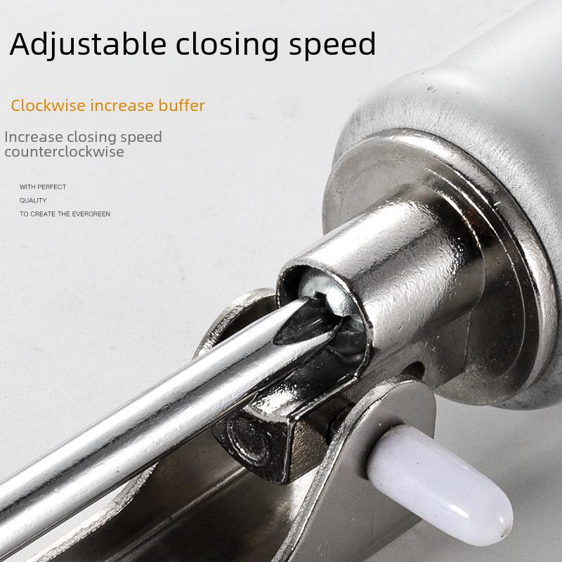 Automatic Silent Pneumatic Door Closer for Wooden Doors