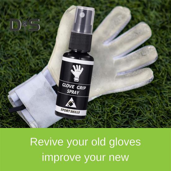 30ml Football Grip Sprayer Football Glove Grip Spray Rugby Goalkeeper Glove Tackifier Sprayer Sticky Spray for All Goalie Gloves