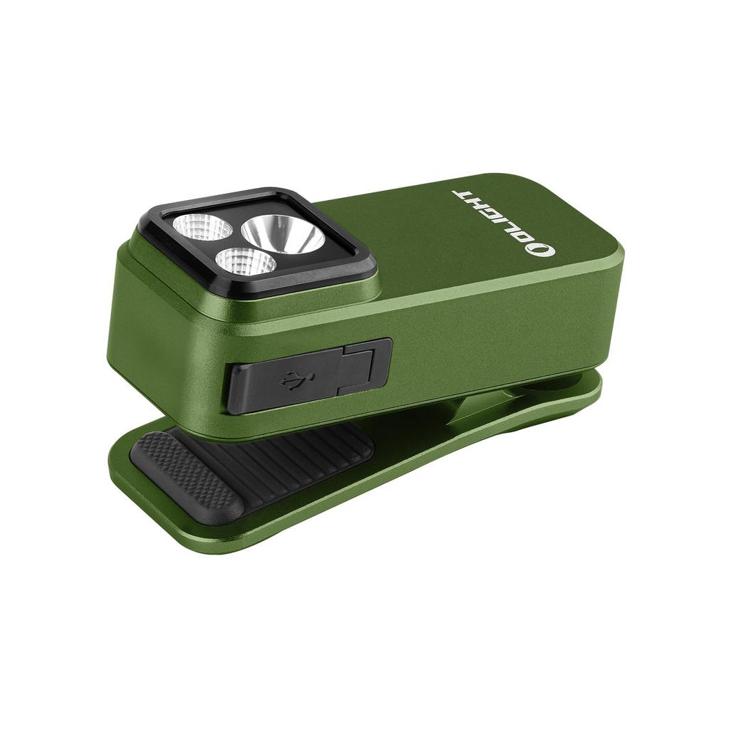 OLIGHT Oclip Pro LED Running Light Lightweight Compact 3 Light Sources 500 Lumens Range 120m IPX6 Waterproof Rechargeable Magnetic Reading Light High