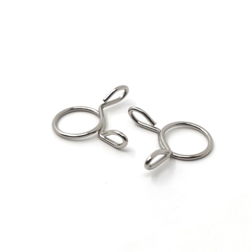 10Pcs Air Tubing Hose Clamp Assortment Kit Spring Hoop  Fuel Tube Water Pipe Motorcycle Scooter