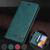 Wallet Card Slot Anti-theft Magnetic Flip Leather Case For Xiaomi Poco X7 Pro 14T 13T Redmi 14C 13C 12C Note 14 Pro 13 12 12S 11