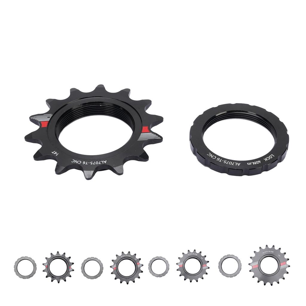 Fixed Gear Single Speed Bike Freewheel Aluminum Alloy Lightweight Cycle Freewheel Replacement