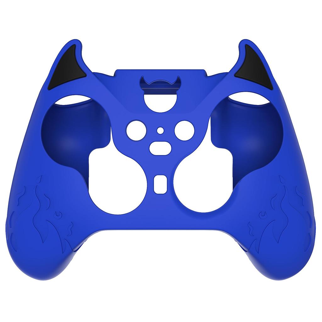 PlayVital Cute Demon Silicone Cover for Xbox Elite Wireless Controller Series 2, Includes Thumb Grip Caps (Blue)