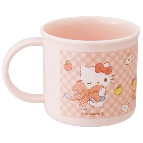 Skater Cup 200ml Antibacterial Dishwasher Safe Made In Japan Sanrio Hello Kitty Big Ribbon Girl KE4AAG