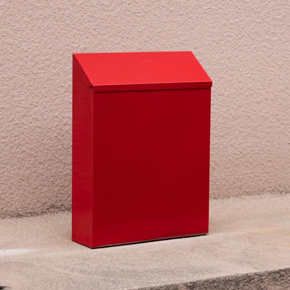 Metal Mailbox Letter Box Wall Mounted Mailbox Versatile Drop Box  for Outside House