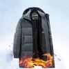 Men's Winter Jacket Warm Cotton Down Hooded Parka Men Windbreaker Padded Long Padding Coat