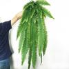 Artificial Fern Persian Rattan Hanging Plants Boston Ferns Ivy Vines Home Decor