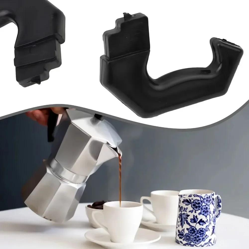 1PC Coffee Pot Handle Replacement Part for Espresso Moka Stove Pot Compatible with 1 3 6 9 12 Cups Coffee Accessories Coffeeware