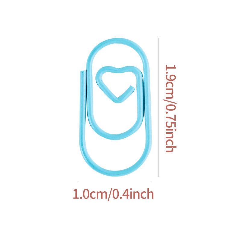 10Pcs Cute Simple Cloud-shaped Paperclips Girl Photo Memo Binder Clip Bookmark Reading Index Tab School Office Binding Supplies