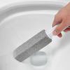 Pumice Bathroom Toilet Brush with Strong Stain Removal for Hard-to-Reach Areas