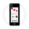 Case for Samsung Galaxy A02 Plane Ticket Montreal Canada