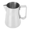 Кувшин для вспенивания молока из нержавеющей стали, кувшин для вспенивания молока, чашка для смешивания кофейных напитков, 350 мл, серебристый