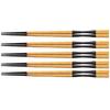 Chopsticks Set of 5 PBT Pestle Type Takushima Chopsticks Lemon Arabesque Made In Japan J-kitchens 22.5cm