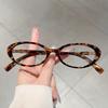 Овальные очки Женские Новые Винтажные Корейский стиль Блокирующие синий свет Оптические оправы Модные Простые Декоративные очки
