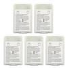5 PCS Universal Replacement Battery Shell Case Cover Kit for XBOX 360 Controller (White)