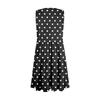 Women's Casual Daily Dating Outing Fashion Print Basic Sleeveless Loose Dress Bohemian Beach Dress Sleeveless Dress