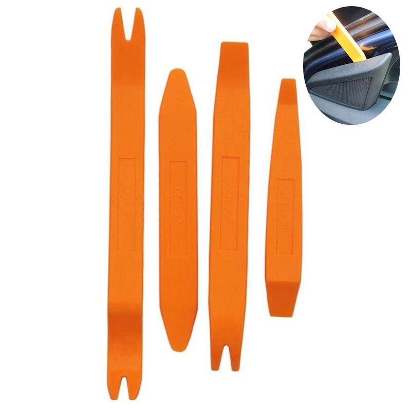 Trendy Unisex Dash Trim Car Installer Panel Door Kits 4PCS Radio Audio Tools Pry Clip Removal