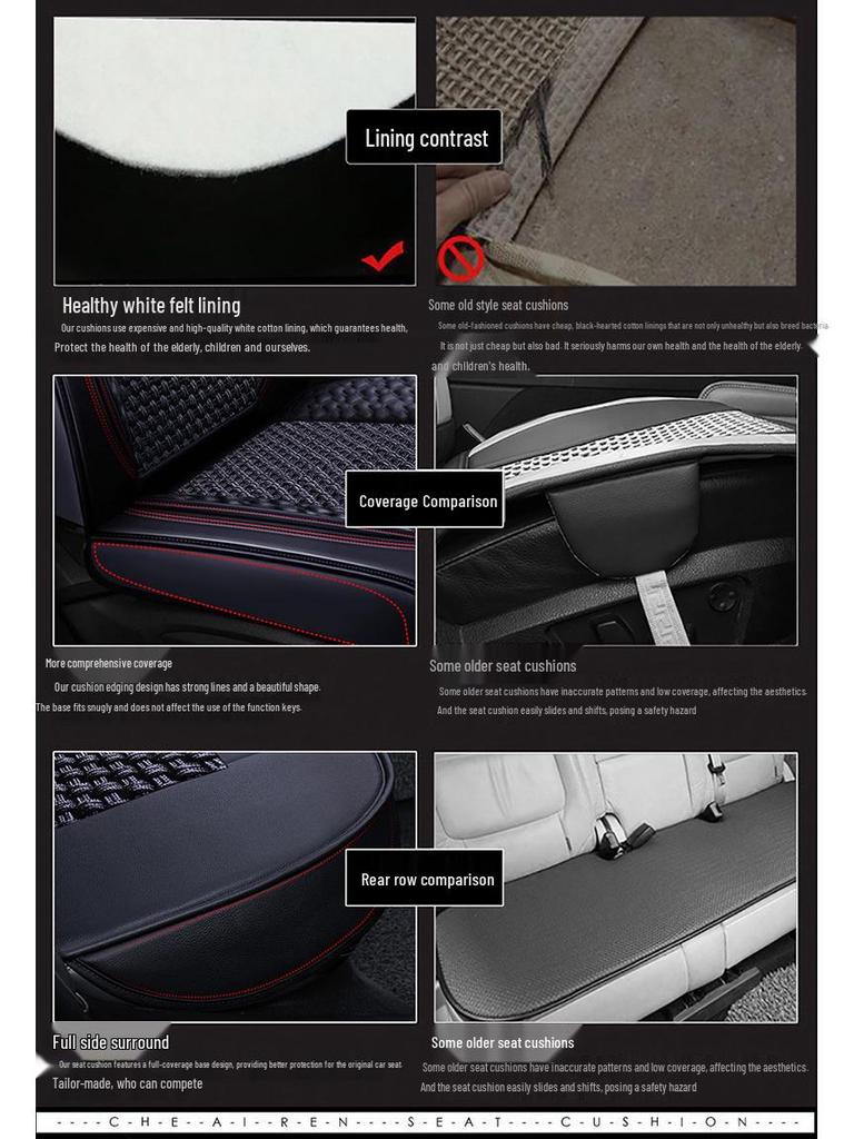 Zotye T300-T800 All-Season Car Seat Cushion & Cover