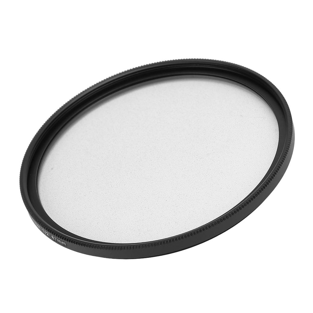 67mm Lens Filter Black Mist 1/2 Water Proof Soft Mist Cinematic Effect Filter for Vlog Video Portrai