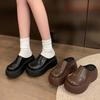 Half Slipper 2025 Spring New Super Popular Internet Celebrity Thick Sole Height Increasing Slippers for Women