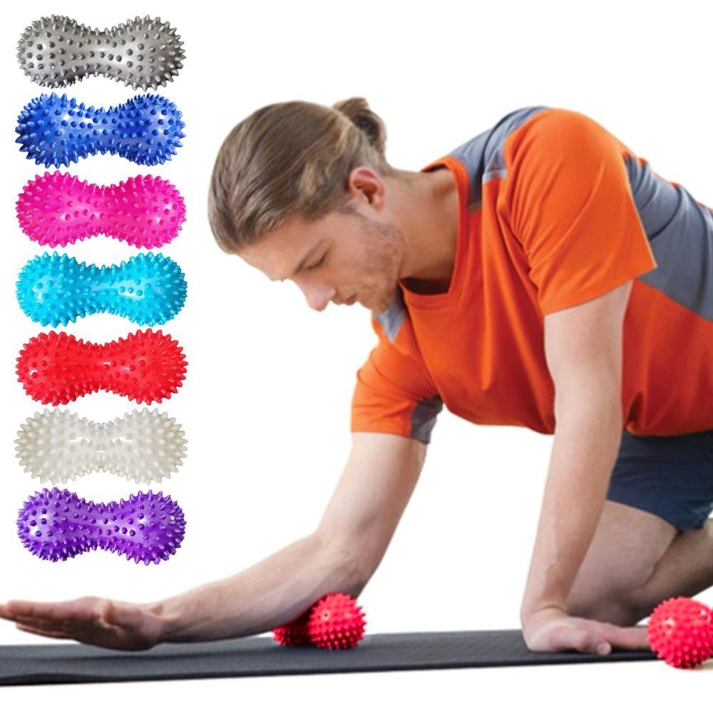 Trigger Point Peanut Spiky Ball Muscle Relax Massage Tool Poratble Yoga Ball