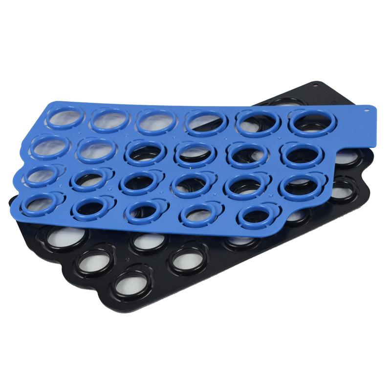 Размер США 23 шт./комплект пластиковый шаблон для измерения колец 2-13 калибры для измерения колец ювелирные изделия инструмент для измерения колец