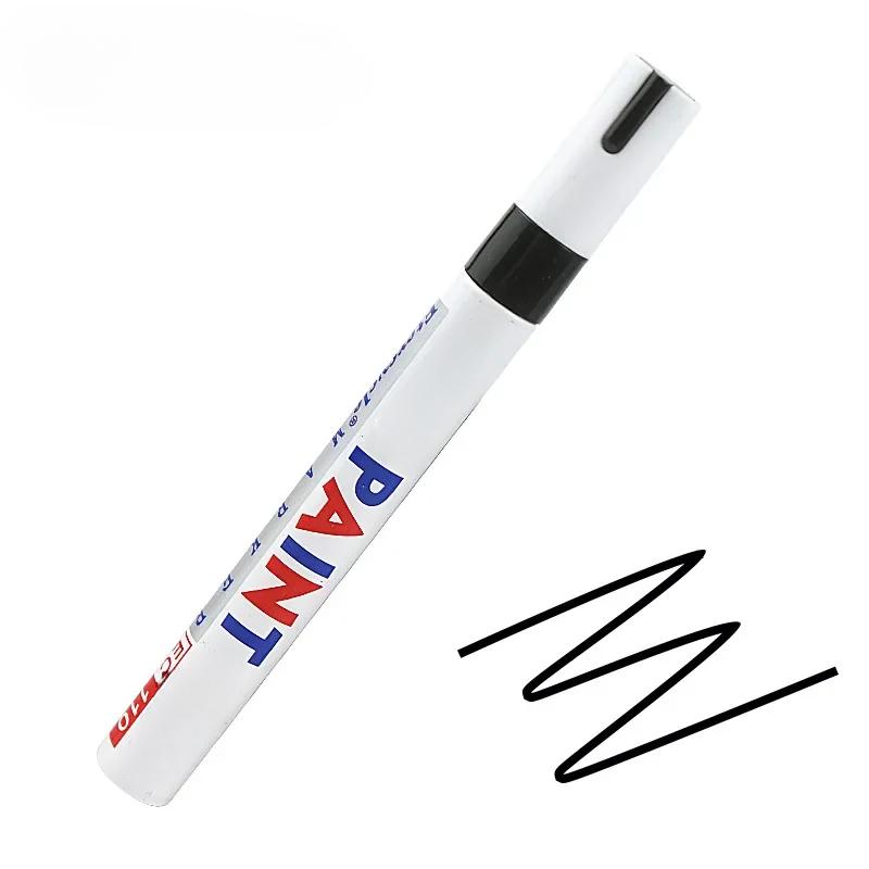 Многофункциональные маркеры с металлическим блеском и фибровой головкой, водостойкие, быстросохнущие, для шинной промышленности, масляные, для ремонта краски, цветные маркеры