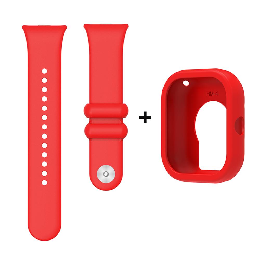 Silicone Strap For Redmi Watch 4/5 Smart Watch Band + Protective Case