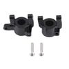 Metal Accessory Front C Hub Carrier Steering Knuckle for Axial SCX10 II RC Car (Black)