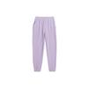 Originals X Ivy Park Trefoil Co-Branded Casual Solid Color Joggers Men Bottoms Purple H61693