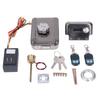 Electronic Intelligent Door Lock Anti Theft Deadbolt Access Control System with 2 Remote Control