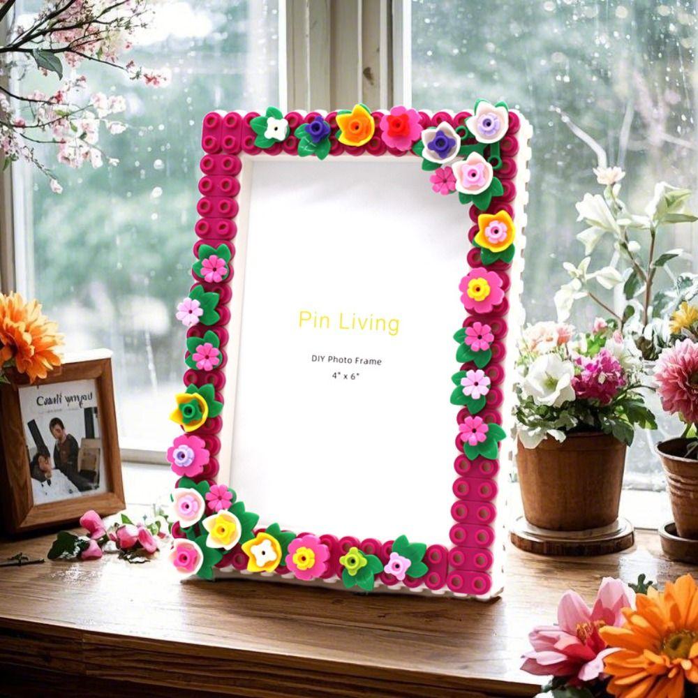 Modern DIY Photo Frames Handmade Display Platform Wall Photo Holder Photography Studio