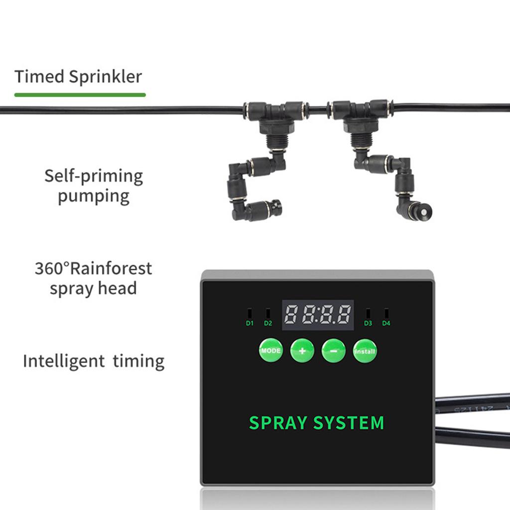 Ultrasonic Mist Maker System for Home and Office Use with Adjustable Humidity Control and Silent Functionality for Tanks
