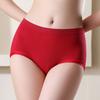 Red Underwear Woman Briefs Antibacterial Traceless Women's Panties