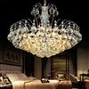 Led Crystal Lamp Cozy Bedroom Lamp European-style Living Room Chandelier Romantic Dining Room Lamp Study Lamp