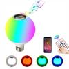 E27 Music RGB 12W RGBW Color Changing Light Bulb Bluetooth Speaker Multicolor Decorative Bulb with Remote Control for Party Home